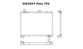 Ordoñez 2064034 - RADIA MITSUBISHI MONTERO 3.5 V6 (97-)