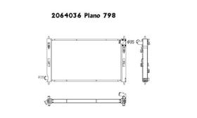 Ordoñez 2064036 - RADIA MITSUBISHI OUTLANDER/CITROEN C-CROSSER/4007 2.2HDI