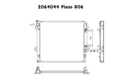 Ordoñez 2064044 - RADIA TOYOTA LAND CRUISER 3.0D(J120)(9/02>)+CUELLO M/A