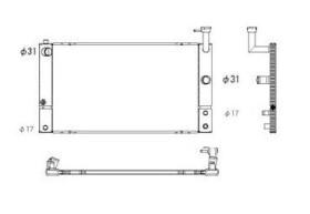 Ordoñez 2064045 - RADIA TOYOTA PRIUS 1.5I 16V (03>)