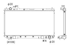Ordoñez 2064071 - RADIA TOYOTA RAV 4  2.0 16V (94>00) + TETONES SUP.