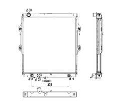 Ordoñez 2064074 - RADIA TOYOTA HILUX 2.4TD 4X4 (8-97>1-02)