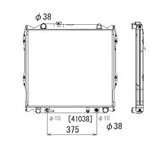 Ordoñez 2064078 - RADIA TOYOTA LAND CRUISER 3.0TD  (96>02) AUT. (-TAPON)