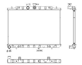 Ordoñez 2064081 - RADIA NISSAN X-TRAIL T31 2.0DCI (3/07>) M/A