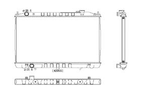 Ordoñez 2064112 - RADIA NISSAN NAVARA D22 2.5DI (11/02>04/05)