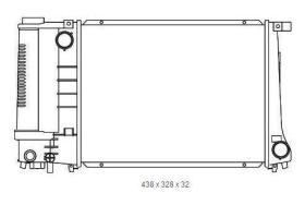 Ordoñez 2065008 - RADIA BMW S3 E30 316/318/320/325 +AC E36 316/318 -AC