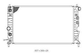 Ordoñez 2065015 - RADIA OPEL VECTRA B 1.6/1.8/2.0/DI/2.2DTL/DTI (96>02) AUT.