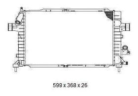 Ordoñez 2065024 - RADIA OPEL ASTRA H 1.3/1.7/1.9CDTI (10/05>)