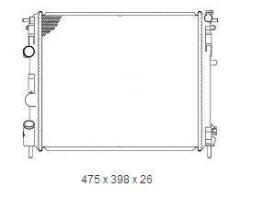 Ordoñez 2065025 - RADIA RENAULT CLIO II/KANGOO 1.2+AC + SOB./TAPON