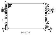 Ordoñez 2065088 - RADIA OPEL CORSA C 1.0/1.2/1.4 +/-AC (9/00>)