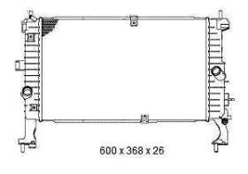 Ordoñez 2065093 - RADIA OPEL MERIVA 1.3CDTI/1.7CDTI (03>)