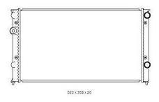 Ordoñez 2065115 - RADIA VW PASSAT III 1.9D/1.9TD/GOLF III 1.9TDI (91>)