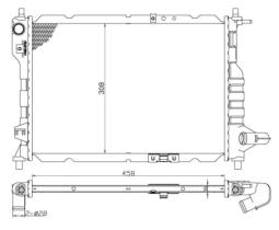 Ordoñez 2065139 - RADIA CHEVROLET MATIZ 0.8/1.0 (4/05>)