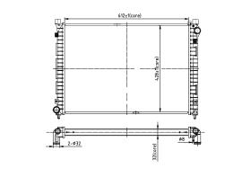 Ordoñez 2066012 - RADIA LAND ROVER FREELANDER 1.8I 16V (9-97>9-00) M/A