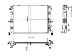 Ordoñez 2066022 - RADIA LAND ROVER DEFENDER 2.5 TD5 (97>)