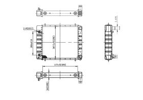 Ordoñez 2066045 - RADIA LAND ROVER DISCOVERY I/DEFENDER 300 2.5 TDI (94>98)