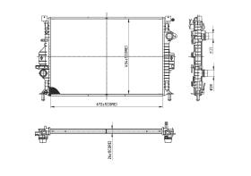 Ordoñez 2066047 - RADIA FORD MONDEO IV/GALAXY/VOLVO V70/S80 2.4D M/A