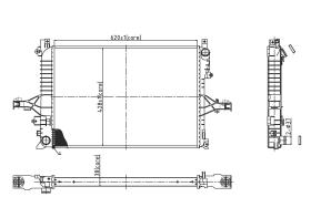 Ordoñez 2066049 - RADIA VOLVO S60/S80/S70/V70/XC70 MAN. (98>)