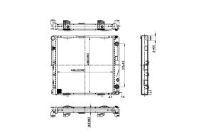 Ordoñez 2066058 - RADIA MB W124 200E/230E +AC (84>92) M/A