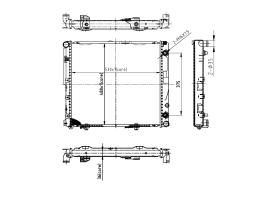 Ordoñez 2066060 - RADIA MB W124 200D/TD250D/TD/300D (84>95) M/A