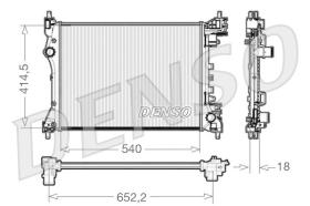 Denso DRM01005 - RADIA FIAT DOBLO 1.4I (2/10>) ALFA ROMEO MITO 1.4I (9/08>)