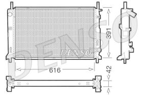 Denso DRM10071 - RADIA FORD MONDEO I 1.8TD/2.5 V6 (93>) MONDEO II (97>)