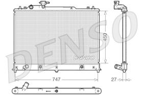 Denso DRM44025 - RADIA MAZDA CX7 2.3 I AUT. (07>)