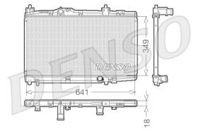 Denso DRM50005 - RADIA TOYOTA YARIS 1.4D D4D (1/03>)