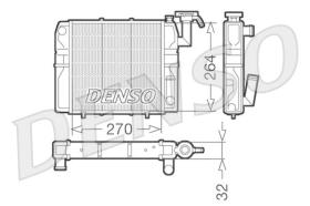 Denso DRM99002 - RADIADOR BE