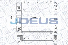 J.Deus 002M24 - RADIA LAND ROVER DISCOVERY I/DEFENDER 300 2.5 TDI (94>98)