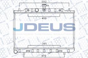 J.Deus 019M66 - RADIA NISSAN X-TRAIL T31 2.0DCI (3/07>) M/A