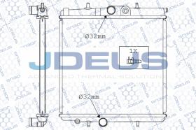 J.Deus 021M36A - RADIA PEUGEOT 206 1.1+AC 1.4 +/-AC (98>) A/M