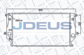 J.Deus 028M72 - RADIA TOYOTA RAV 4 III 2.2 D4D (3/06>)