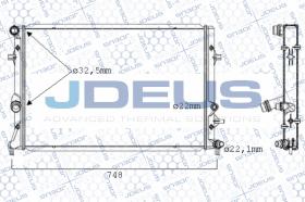 J.Deus 030M55 - AUDI A3 (03>) VW GOLF VI (08>) SKODA OCTAVIA II (04>) YETI (