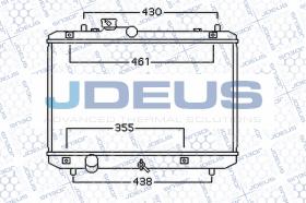 J.Deus 042M17 - RADIA SUZUKI SWIFT III 1.3/1.5/1.6 (3/05>)