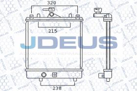 J.Deus 042M23 - RADIA SUZUKI IGNIS 1.3 (10/00>9/03)