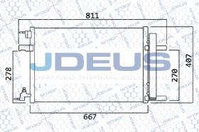 J.Deus 720M75 - CONDE OPEL ASTRA J 1.4/1.6/1.7CDTI (12/09>) CHEVROLET CRUZE