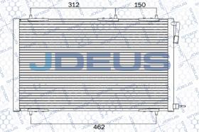 J.Deus 721M50 - CONDE PEUGEOT 206 (98>) 5 SOPORTES