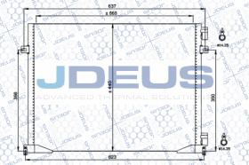 J.Deus 723M27 - CONDE RENAULT TRAFIC II/OPEL VIVARO PRIMASTAR 1.9DCI (01>)