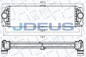 J.Deus 817M85A - INTER MB SPRINTER 906/VW CRAFTER 2.5TDI (06>) C/R