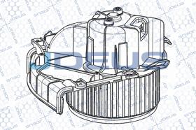 J.Deus BL0070006 - GMV CITROEN JUMPY/EXPERT/SCUDO  (1/07>) - CLIMAT