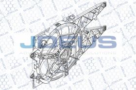 J.Deus EV896200 - VENTI FIAT DOBLO 1.6/2.0 JTD (10>) ALFA ROMEO GIULIETTA (10>