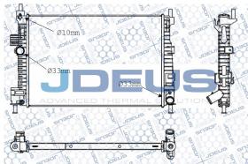 J.Deus M0120800 - RADIA FORD FOCUS C-MAX II 1.6TDCI (12/10>) MAZDA 3 1.6 CD