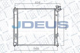 J.Deus M0540440 - RADIA KIA SPORTAGE 1.7/2.0 CRDI (7/10>) HYUNDAI IX 35