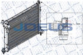 J.Deus RA0111250 - RADIA FIAT 500 1.4 16V/1.3JTD (07>)PANDA (12>)FORD KA 1.3 TD