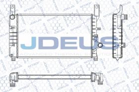 J.Deus RA0120520 - RADIA FORD FIESTA III 1.4/1.6/1.8D/COURIER (89>95)