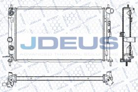 J.Deus RA0200651 - RADIA OPEL VECTRA B 1.6/1.8/2.0/DI/2.2DTL/DTI (96>02) AUT.