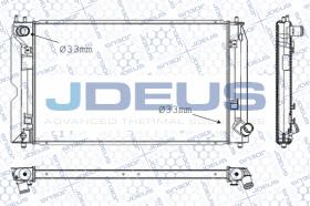 J.Deus RA0280190 - RADIA TOYOTA COROLLA 1.4 D4D (05>)