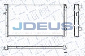 J.Deus RA0300411 - RADIA VW GOLF III/VENTO 1.9D/TD/TDI 110CV +/-AC (91>)