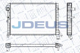 J.Deus RA0310151 - RADIA VOLVO 440/460 1.7/1.8/1.8TD/480 TURBO +/-AC (87>)